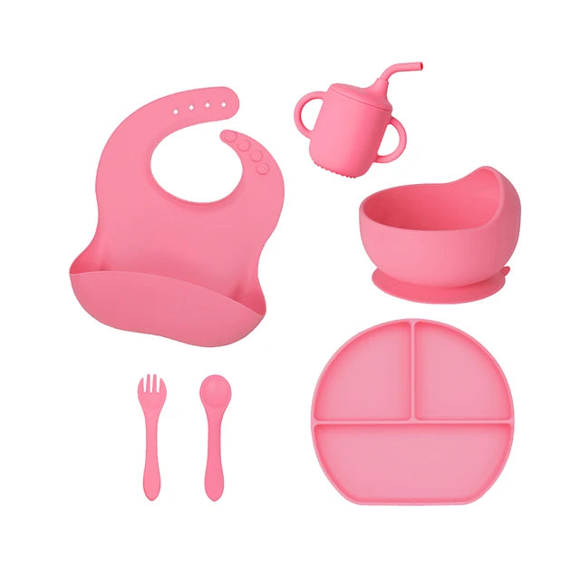 Set de Alimentación Complementaria de Silicona – 6 Piezas