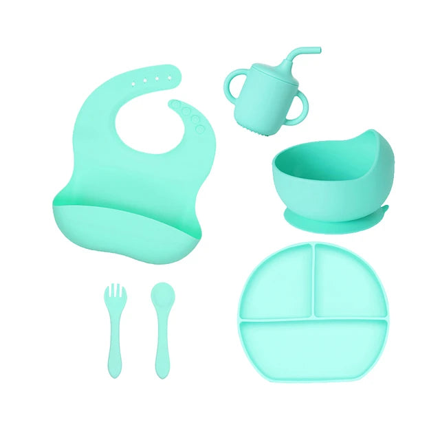 Set de Alimentación Complementaria de Silicona – 6 Piezas
