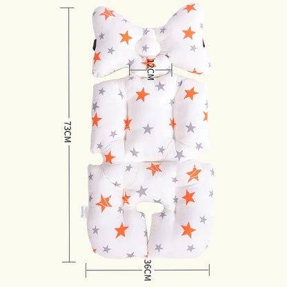 Cojín Universal para Coche de Bebé – Colchoneta Acolchada con Soporte para Cabeza