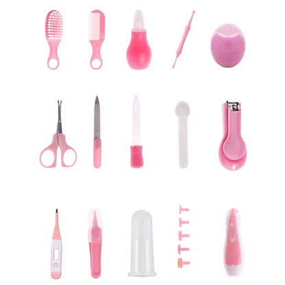 Kit de Aseo para Bebé Completo – Set de Higiene Infantil con Estuche