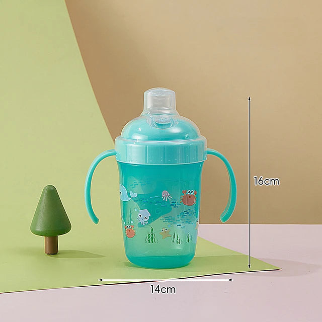 Botella Antiderrame con Boquilla de Silicona