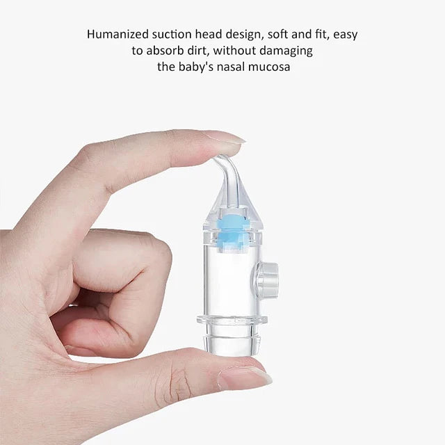 Aspirador Nasal para Bebé – Limpiador Nasal Suave y Seguro para Recién Nacidos