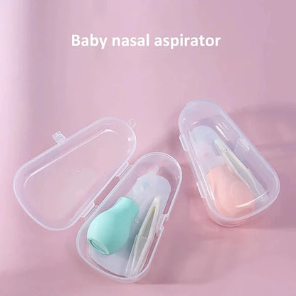 Aspirador Nasal para Bebé – Limpiador Nasal Suave y Seguro para Recién Nacidos