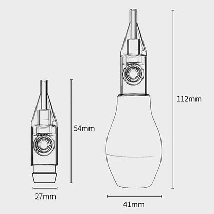 Aspirador Nasal para Bebé – Limpiador Nasal Suave y Seguro para Recién Nacidos