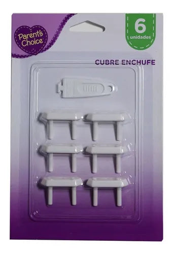 Cubre Enchufe 6 unidades