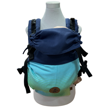 Mochila Primera Etapa Azul Francia Fular Amanecer