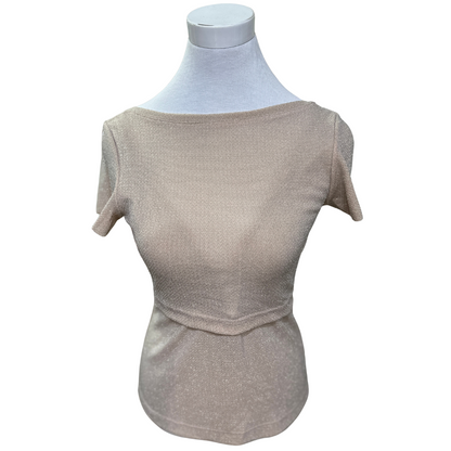 Polera de Lactancia con Brillos – Elegante, Fresca y Cómoda