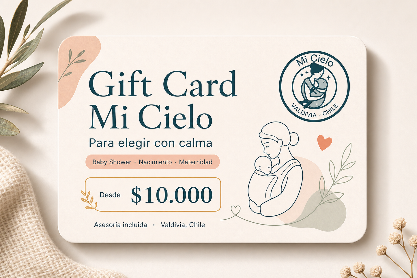 Gift Card Mi Cielo