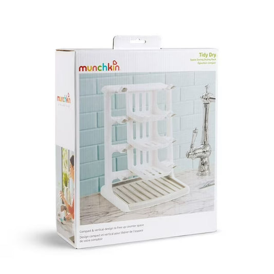 Rack Escurridor de Mamaderas Vertical Blanco – Munchkin
