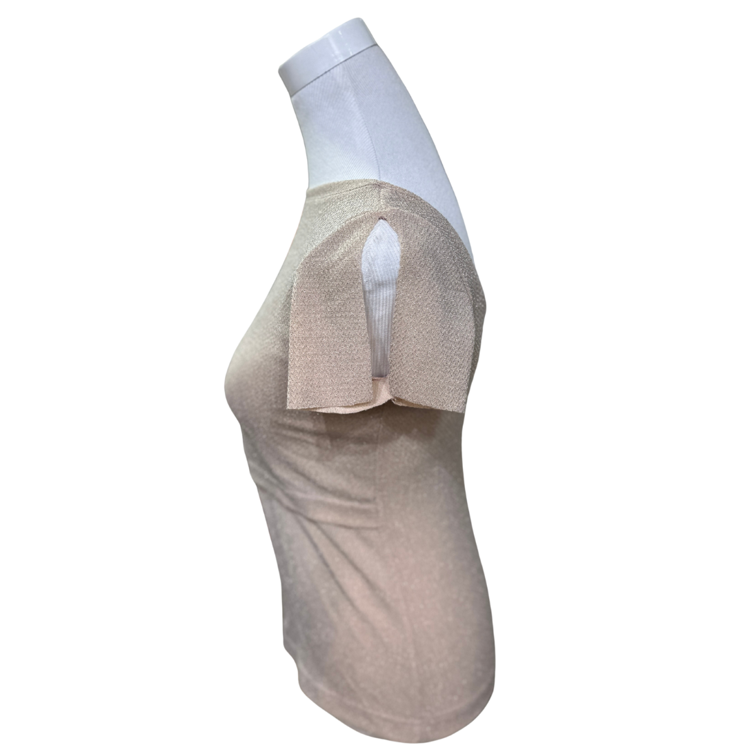 Polera de Lactancia con Brillos – Elegante, Fresca y Cómoda