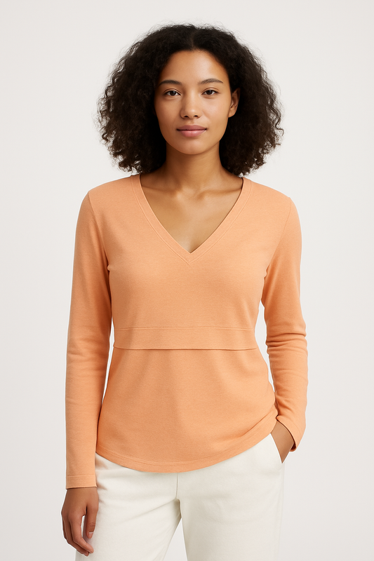 Polera Lactancia Cómoda y Discreta – S a XL