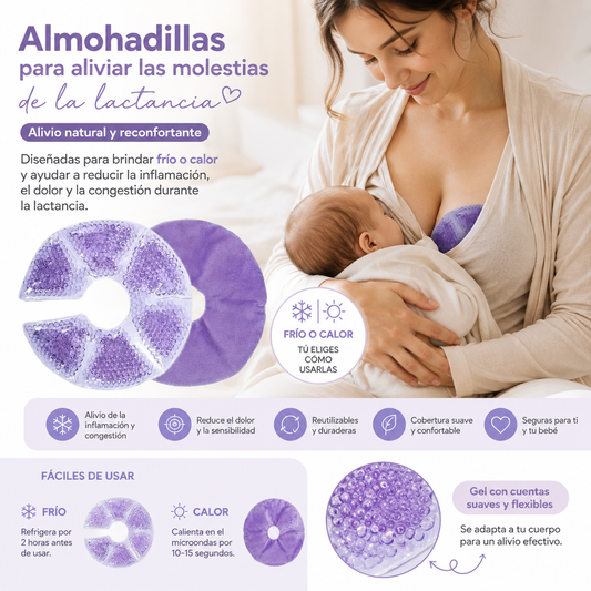 Almohadillas de Gel – Compresas para Lactancia Materna