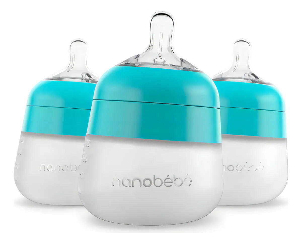 Tri Pack de Mamaderas Nanobebé 150 ml.