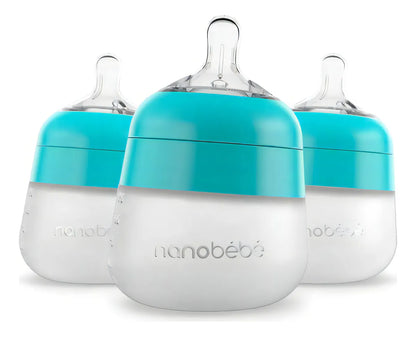 Tri Pack de Mamaderas Nanobebé 150 ml.