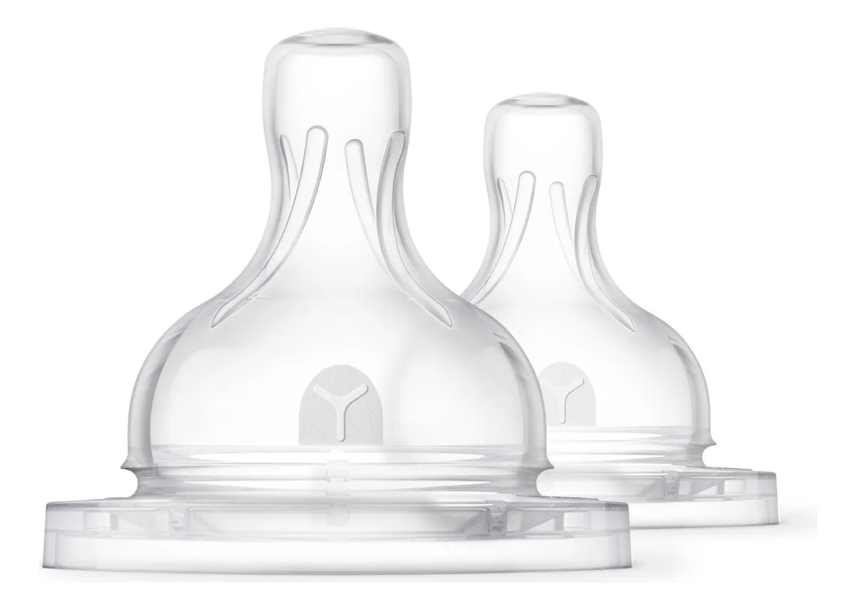 Avent Classic Tetinas Líquidos Espesos 6M+ – Pack 2 Unidades
