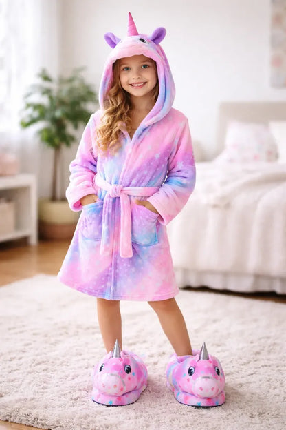 Bata Unicornio Niña – Suavidad y magia para cada día