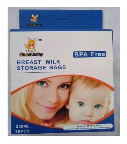 Bolsas para almacenar leche materna