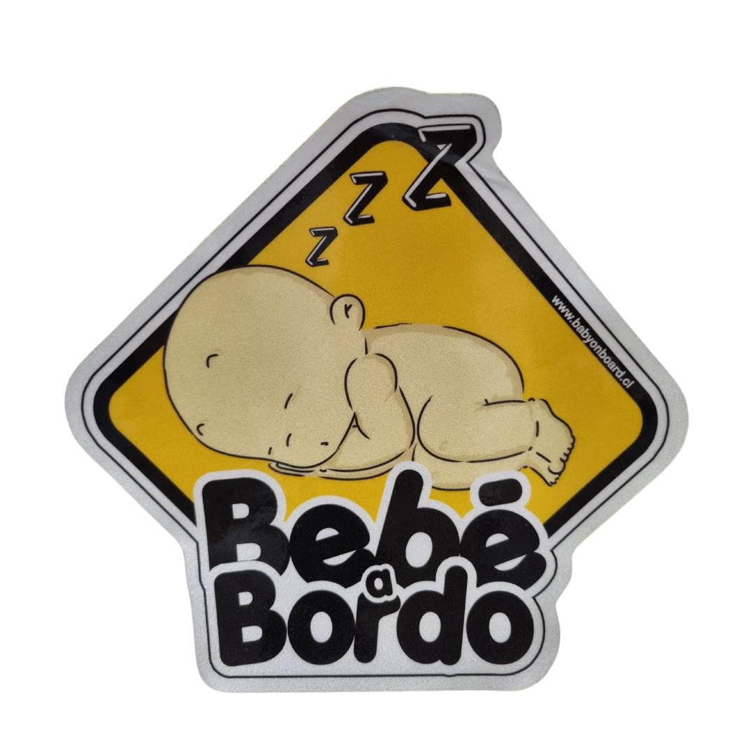 Letrero Adhesivo Marca Baby On Board