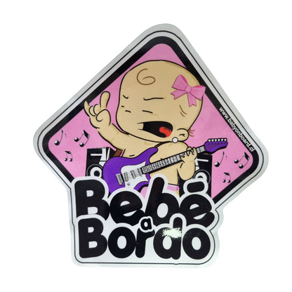 Letrero Adhesivo Marca Baby On Board