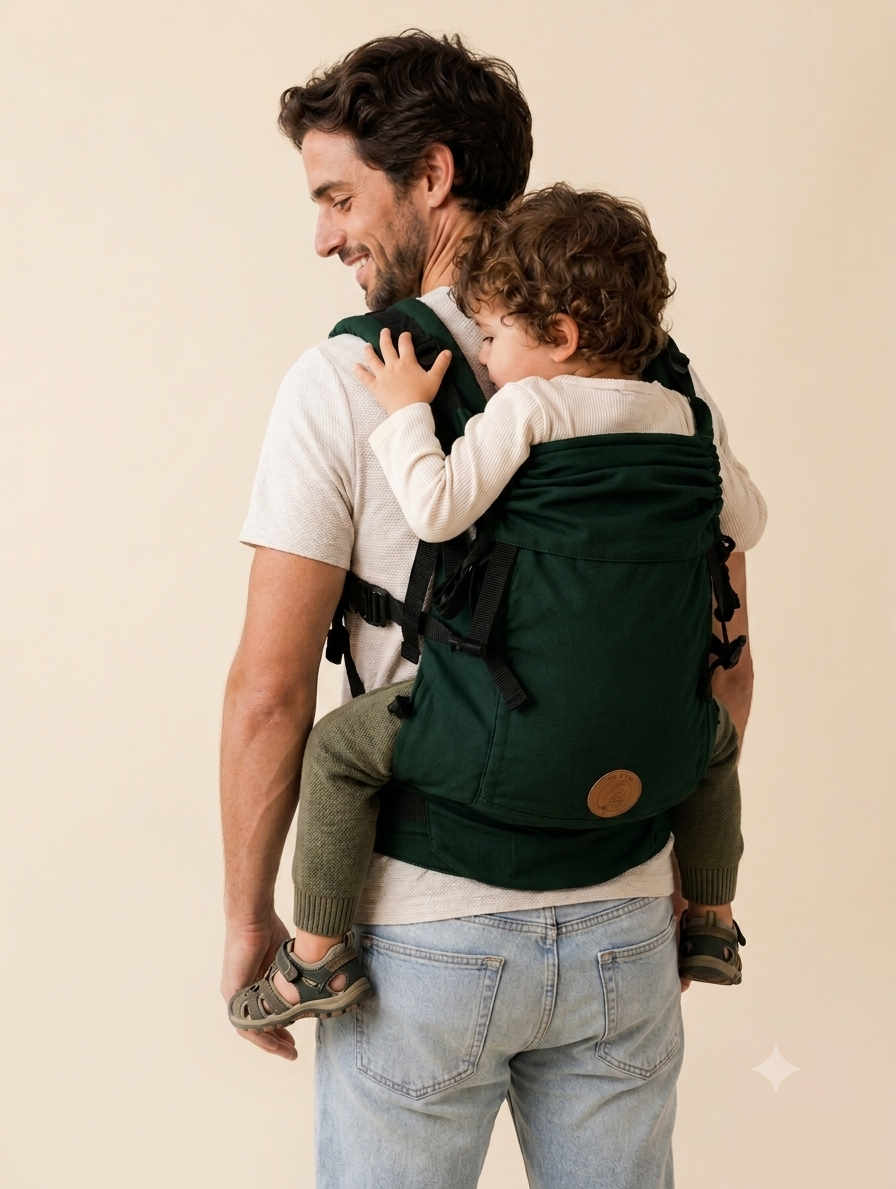 Mochila Toddler ONE COLOR Verde Botella