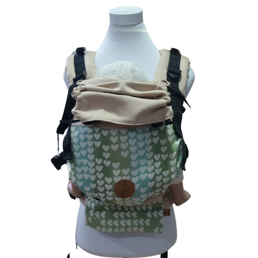 Mochila de porteo ergonómica con broche de mochila para bebés desde 4 kg