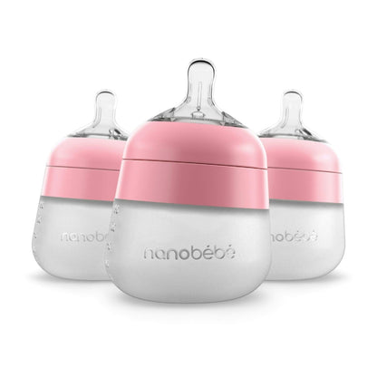 Tri Pack de Mamaderas Nanobebé 150 ml.