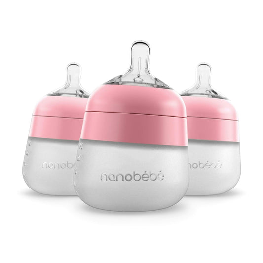 Tri Pack de Mamaderas Nanobebé 150 ml.