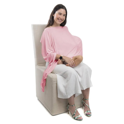 Bufanda para Lactancia tipo Poncho Infanti Gris