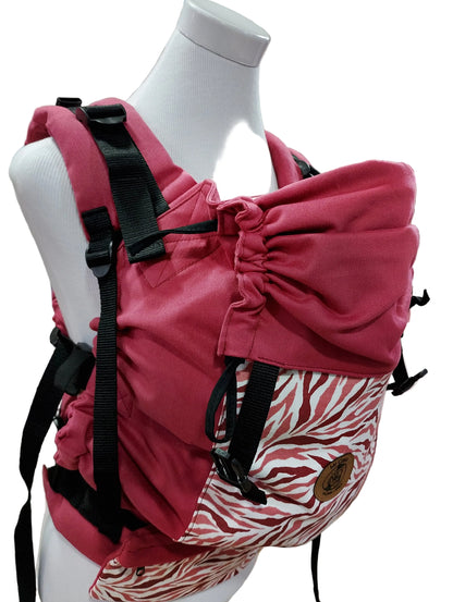 Mochila Toddler Burdeos Cebra