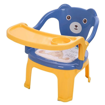 Silla con sonido para bebé compatible con vaso con bombilla para bebé